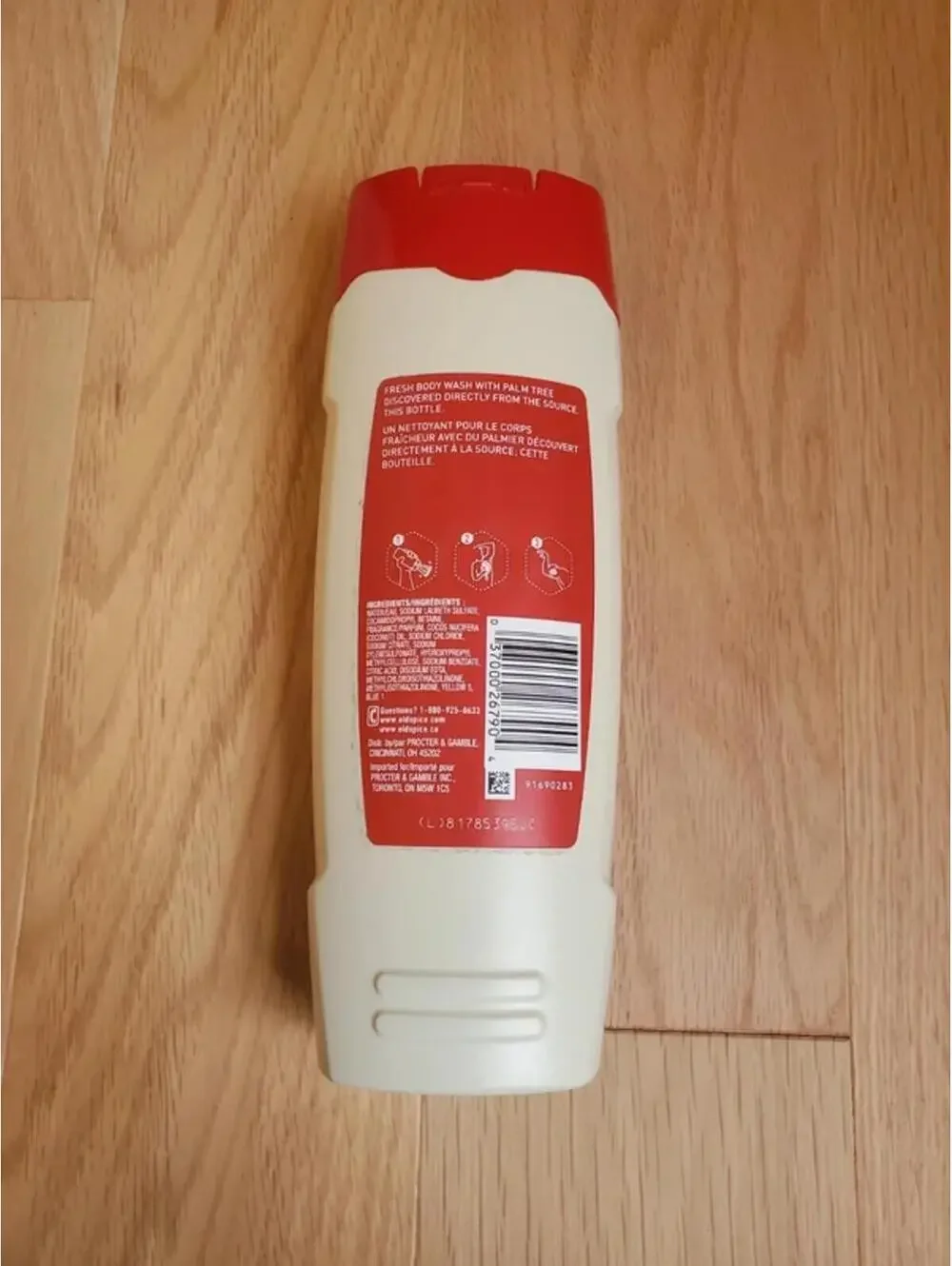 Old Spice Fuji with Palm Tree Bodywash